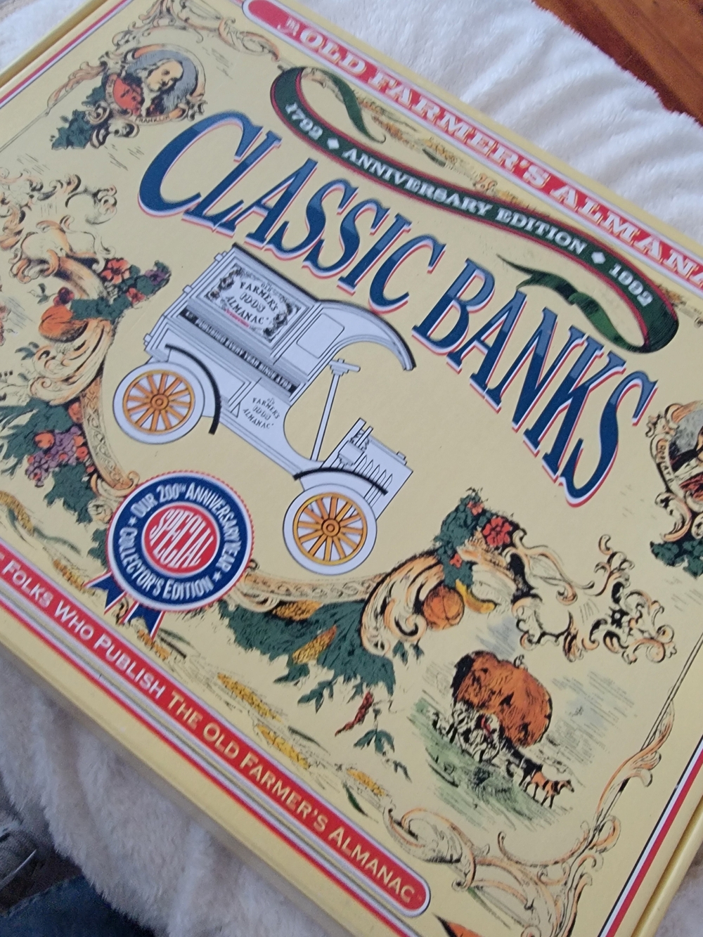 Farmers Almanac Classic Banks Collectors Edition